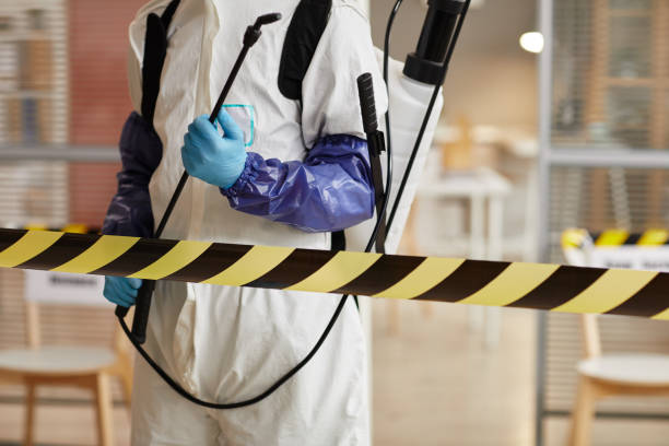 Professional Sewage Cleanup technician working in Richmond, KY